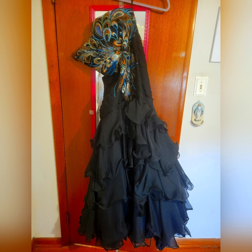 Peacock dress